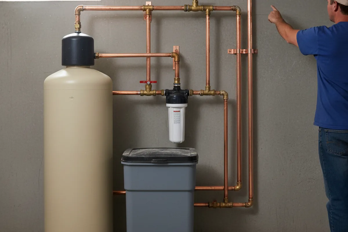 Whole-house water treatment system installed in Shandon